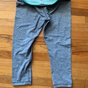 Ivivva (lulu lemon owned) grey half tights